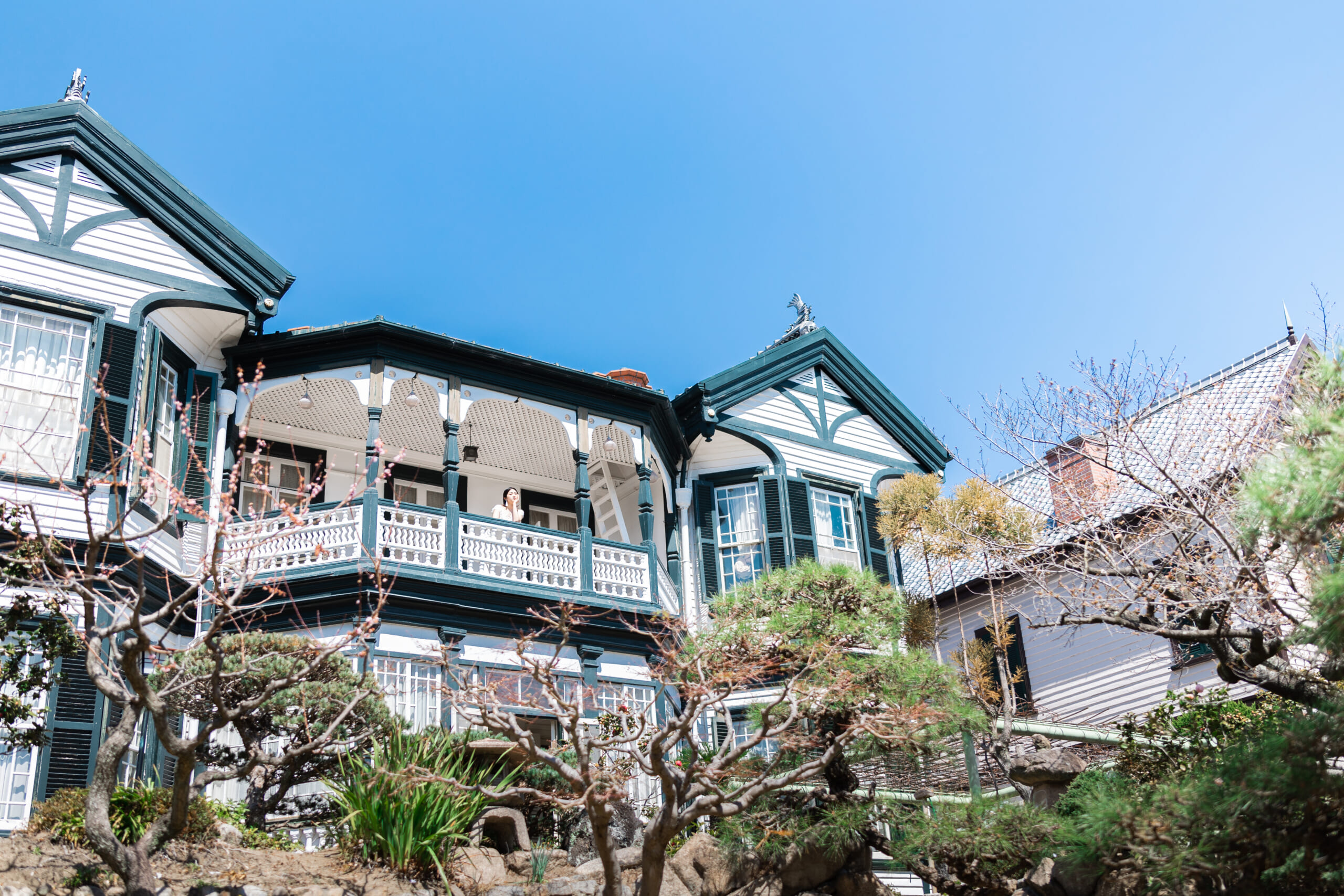 シュウエケ邸は神戸北野を一望できる特別な場所