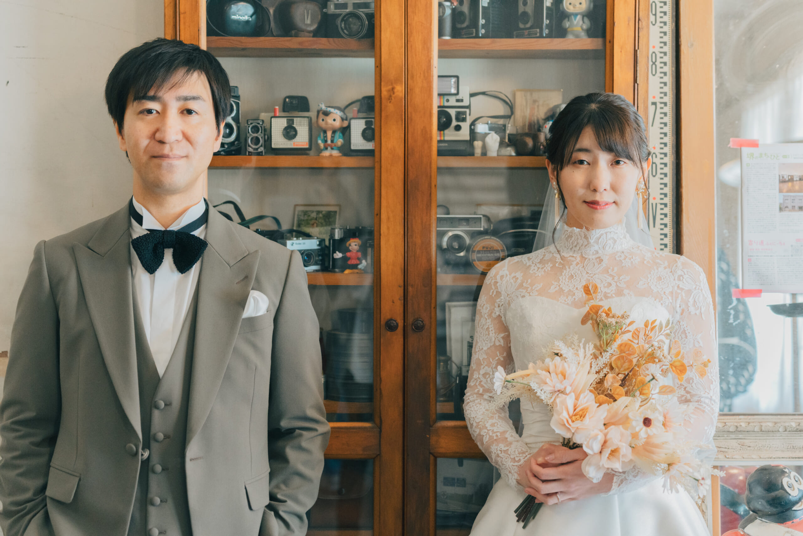 大阪堺市のレトロ建築「スピニングミル SPinniNG MiLL」の結婚式レポート_フォトウエディング｜レトロ婚プロデュース