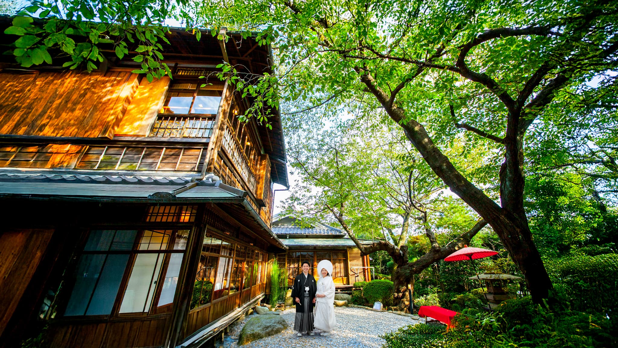 神戸「北野異人館 旧ハンター邸」和邸宅で趣のあるおしゃれな結婚式