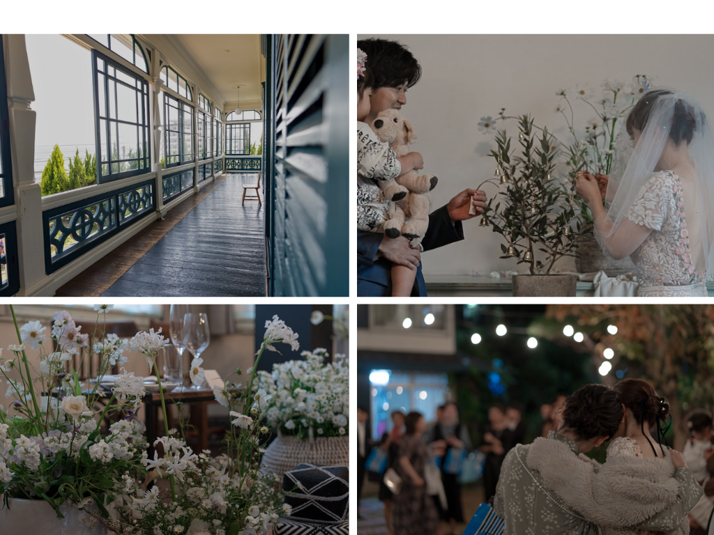 神戸結婚式　異人館　グッケンハイム邸　レトロ婚プロデュース　ウェディングレポート　先輩カップル　トレンド　オシャレ