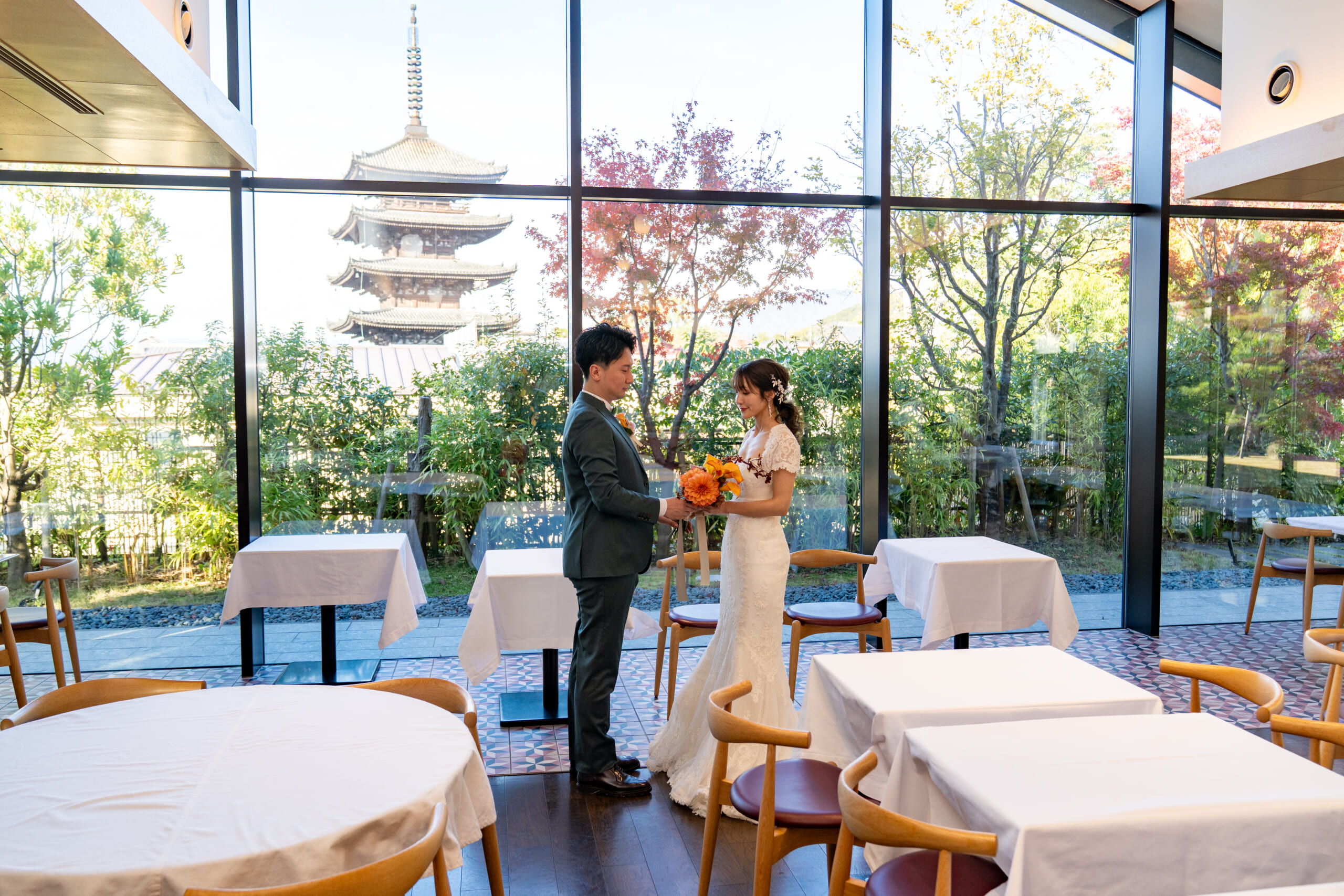 京都東山「ブノワ京都」で叶える上質なオリジナル結婚式｜レトロ婚プロデュース